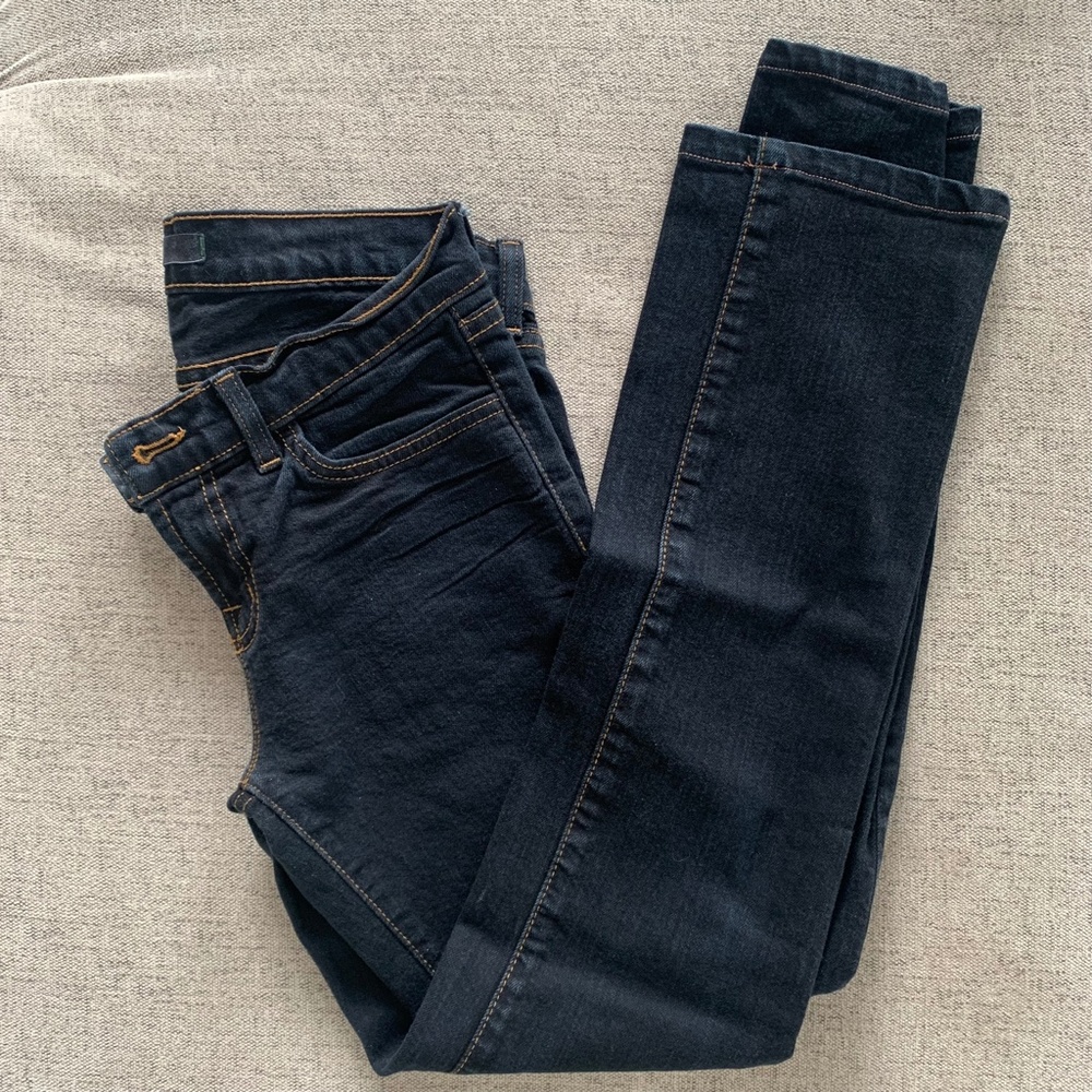 J Brand Jean Black Stretch Wash size 26 Inseam 28" - Picture 5 of 5